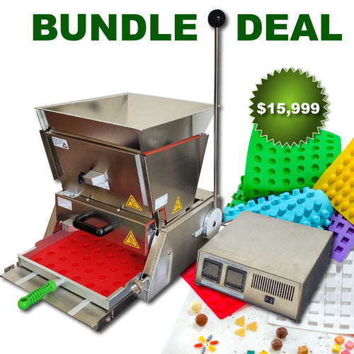 <span style="color: #FF0000;">*BUNDLE DEAL*</span>  XL Universal Depositor  + 30 Molds image 0