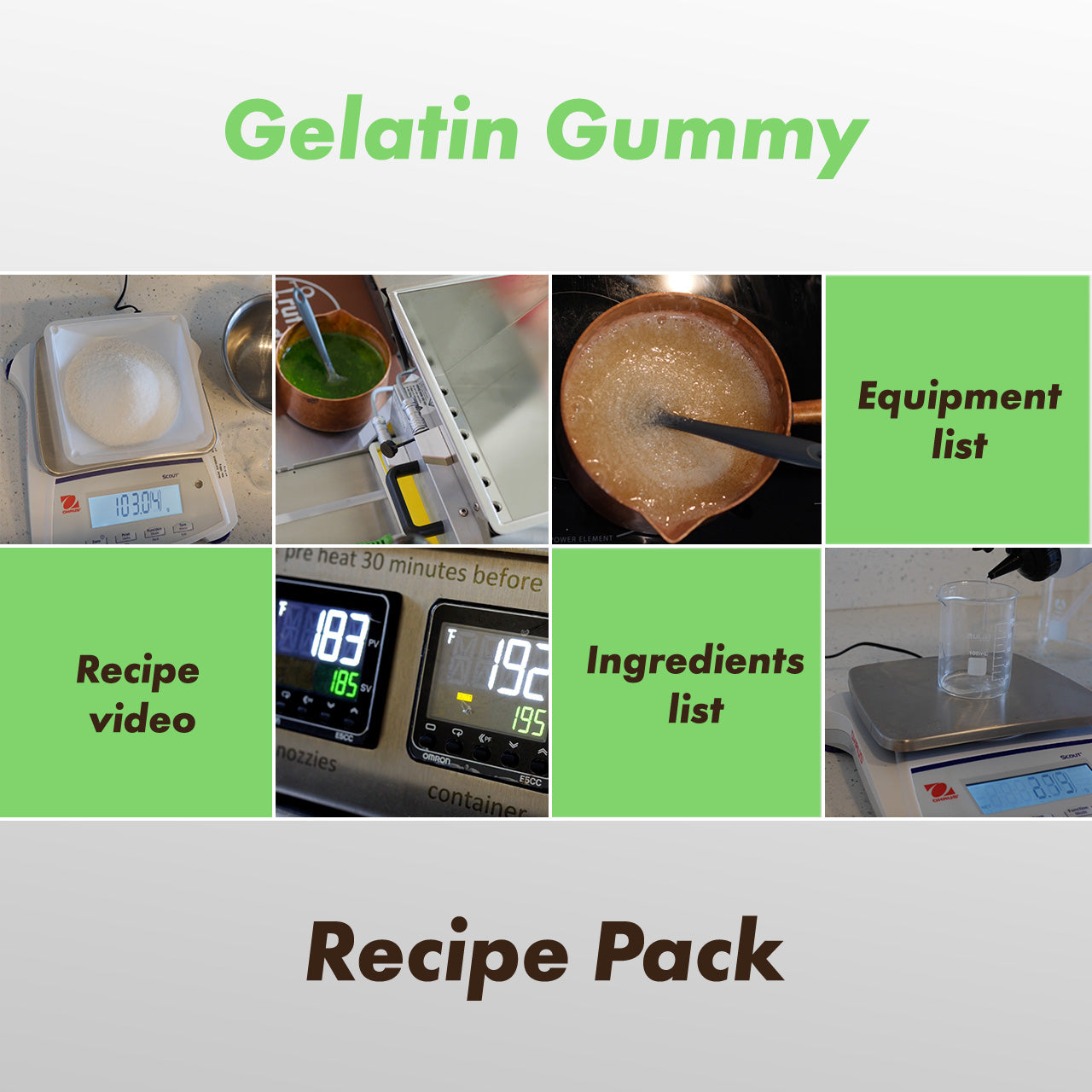 Gelatin gummy recipe