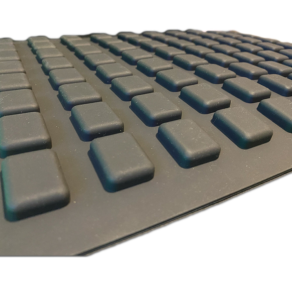 Mini square mold with logo detail