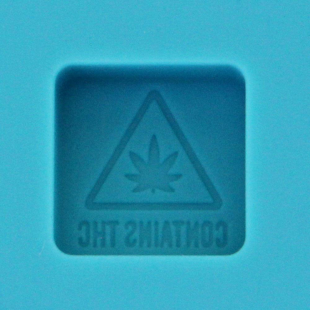 Mini rounded square with logo detail