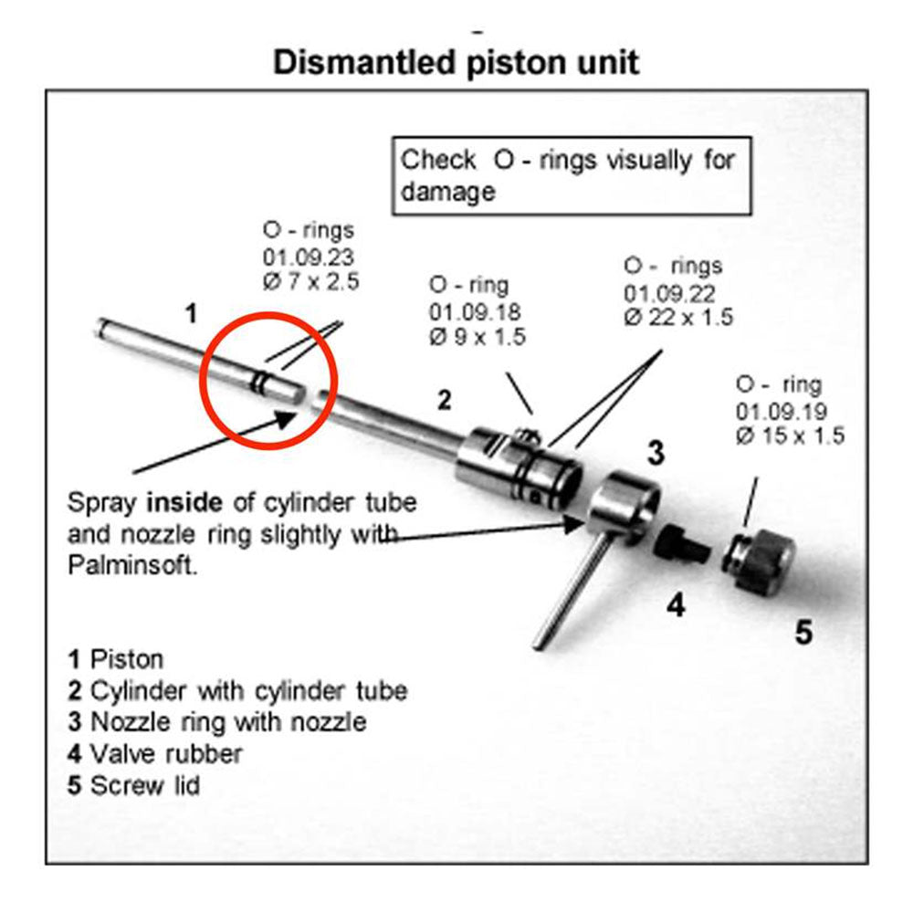 O-Rings for Piston Cylinder – 4 X 48 packs