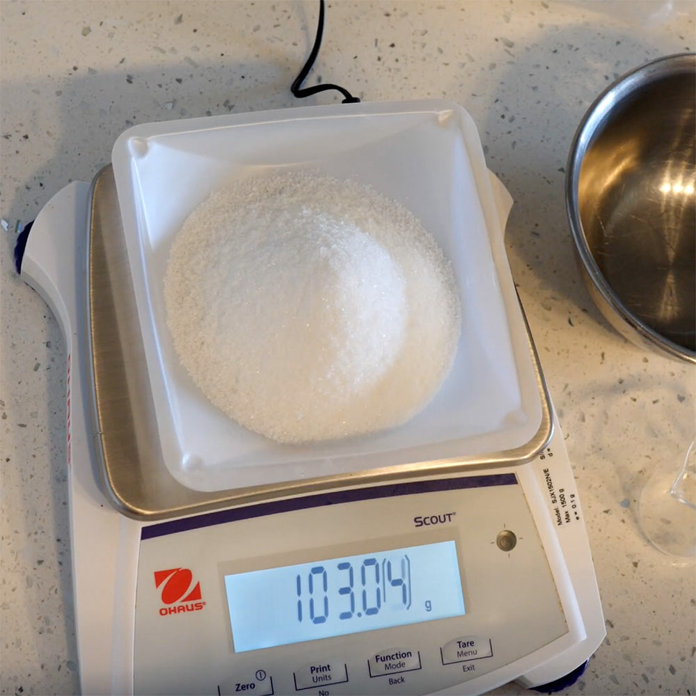 Gelatin gummy recipe making