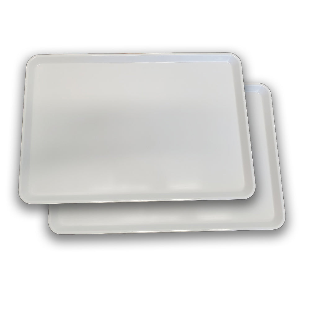 White Trays - Twin Pack