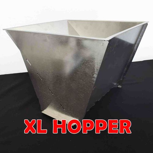 XL hopper for universal depositor from the side