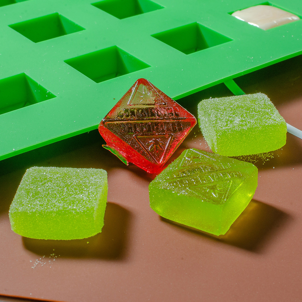 Truffly Made Petit Cube 80 Mold Candy Silicone Mold for Chocolate Truffles,  Jellies, Candy and Edibles